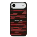 AMG iPhone 17 Air Backcover hoesje - Magsafe - Red Line Graphics - Zwart - Image 3