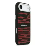 AMG iPhone 17 Air Backcover hoesje - Magsafe - Red Line Graphics - Zwart - Image 2