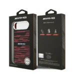 AMG iPhone 17 Air Backcover hoesje - Magsafe - Red Line Graphics - Zwart - Image 8