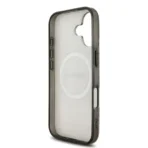 AMG iPhone 17 Backcover hoesje - Magsafe - Double Layer - Red Line - Wit - Afbeelding 3
