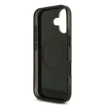 AMG iPhone 17 Backcover hoesje - Magsafe - Double Layer - Red Line - Zwart - Afbeelding 5