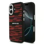 AMG iPhone 17 Backcover hoesje - Magsafe - Red Line Graphics - Zwart