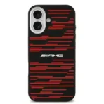 AMG iPhone 17 Backcover hoesje - Magsafe - Red Line Graphics - Zwart - Afbeelding 4