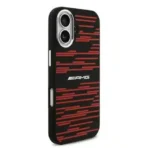 AMG iPhone 17 Backcover hoesje - Magsafe - Red Line Graphics - Zwart - Afbeelding 5
