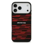 AMG iPhone 17 Pro Backcover hoesje - Magsafe - Red Line Graphics - Zwart - Image 3