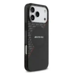 AMG iPhone 17 Pro Max Backcover hoesje - Magsafe - Double Layer - Red Line - Zwart - Image 5
