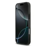 AMG iPhone 17 Pro Backcover hoesje - Magsafe - Double Layer - Yellow Line - Zwart - Image 8