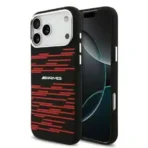 AMG iPhone 17 Pro Backcover hoesje - Magsafe - Red Line Graphics - Zwart