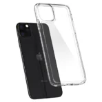 Apple iPhone 11Pro Max transparant Fashion Spigen Hard Back cover hoesje - Image 3