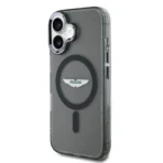 Aston Martin iPhone 16 Backcover hoesje - Magsafe - IML Frosted Effect - Zwart - Image 10