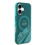 Aston Martin iPhone 16 Backcover hoesje - Magsafe - IML F1 Car - Groen - Image 3