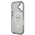 Aston Martin iPhone 16 Backcover hoesje - Magsafe - IML Frosted Effect - Zwart - Image 6