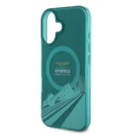 Aston Martin iPhone 16 Backcover hoesje - Magsafe - IML F1 Car - Groen - Image 8