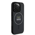 Aston Martin iPhone 16 Pro Backcover hoesje - Magsafe - Carbon Circle - Zilver - Afbeelding 4