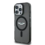 Aston Martin iPhone 16 Pro Max Backcover hoesje - Magsafe - IML Frosted Effect - Zwart - Image 8