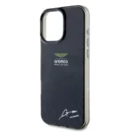 Aston Martin iPhone 16 Pro Backcover hoesje - IML F1 Car - Alonso Signature - Zwart - Image 5