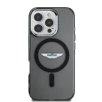 Aston Martin iPhone 16 Pro Max Backcover hoesje - Magsafe - IML Frosted Effect - Zwart - Image 7