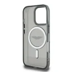 Aston Martin iPhone 16 Pro Max Backcover hoesje - Magsafe - IML Frosted Effect - Zwart - Image 4