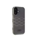 Audi iPhone 16 Backcover hoesje IML A6 - Zwart - Image 4