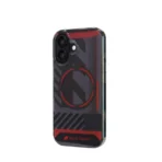 Audi iPhone 16 Backcover hoesje IML case - magsafe - Zwart - Afbeelding 3