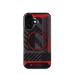 Audi iPhone 16 Backcover hoesje IML case - magsafe - Zwart