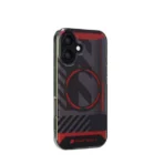 Audi iPhone 16 Backcover hoesje IML case - magsafe - Zwart - Afbeelding 2