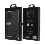 Audi iPhone 16 Backcover hoesje IML case - magsafe - Zwart - Afbeelding 8