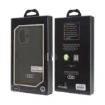 Audi iPhone 16 Backcover hoesje synthetic leather - magsafe - Zwart - Image 7
