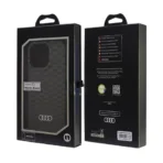 Audi iPhone 16 Pro Backcover hoesje IML case - magsafe - Zwart - Image 6