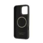 Audi iPhone 16 Pro Max Backcover hoesje synthetic leather - magsafe - Zwart - Afbeelding 6