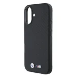 BMW iPhone 16 Backcover hoesje Carbon Wrapped - Zwart - Image 6