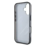 BMW iPhone 16 Backcover hoesje Random Stripes - Zwart - Afbeelding 5