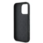 BMW iPhone 16 Pro Backcover hoesje Carbon Wrapped Metal - Zwart - Image 5