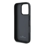BMW iPhone 16 Pro Backcover hoesje Leather Hot Stamp - Zwart - Image 7