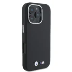 BMW iPhone 16 Pro Backcover hoesje M Edition Kevlar wrapped metal - Zwart - Afbeelding 2
