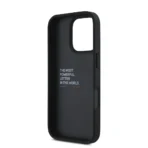 BMW iPhone 16 Pro Max Backcover hoesje Grip Stand Smooth and Carbon - Zwart - Afbeelding 6