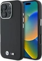 BMW iPhone 16 Pro Max hoesje zwart