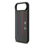 BMW iPhone 17 Air Backcover hoesje - MagSafe Kevlar Case With Printed Tricolor & Metal Logos - Zwart - Image 9
