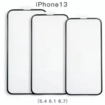 Apple iPhone 13 Pro Zwart 6D glass screenprotector
