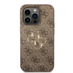 APPLE iPhone 15 PRO MAX ORIGINEEL GUESS HOESJE 4G BIG METAL LOGO BRUIN HOESJE - Image 7