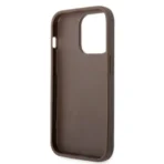 APPLE iPhone 15 PRO MAX ORIGINEEL GUESS HOESJE 4G BIG METAL LOGO BRUIN HOESJE - Image 3