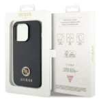 APPLE iPhone 15 PLUS ORIGINEEL GUESS HOESJE 4G BIG METAL LOGO ZWART HOESJE - Image 4
