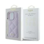 Guess Hoesje Voor iPhone 16 Pro – Paars - Afbeelding 2