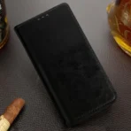 Apple iPhone XS Max zwart boek hoesje met extra vakjes voor pasjes - Image 4
