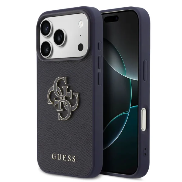 Guess iPhone 17 Pro backcover navy MagSafe