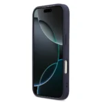 Guess 17 Pro Max Backcover hoesje - MagSafe - 4G Perforated Logo - Navy - Image 6