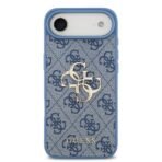 Guess iPhone 17 Air Backcover hoesje - 4G - Big Metal Logo - Blauw - Image 3