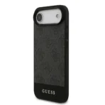 Guess iPhone 17 Air Backcover hoesje - 4G Bottom Stripe - Grijs - Afbeelding 3
