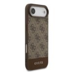 Guess iPhone 17 Air Backcover hoesje - 4G Bottom Stripe - Bruin - Afbeelding 2
