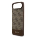 Guess iPhone 17 Air Backcover hoesje - 4G Bottom Stripe - Bruin - Afbeelding 5